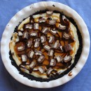 Twix Bar Cheesecake Pie 9