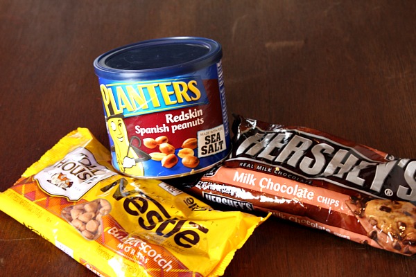 Chocolate Butterscotch Peanut Clusters 1