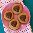Peanut Butter Valentine's Day Cookies 1