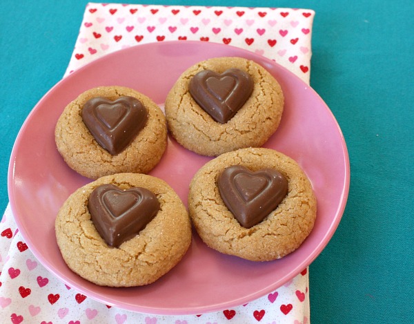 Peanut Butter Valentine's Day Cookies 5