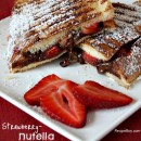 Strawberry Nutella Panini 1