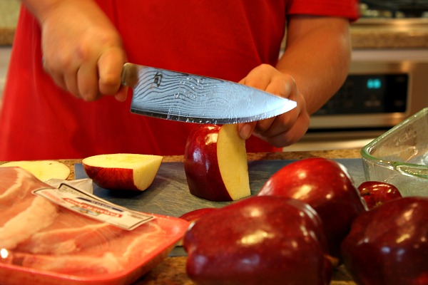 Pork Chops with Cinnamon Apples 2