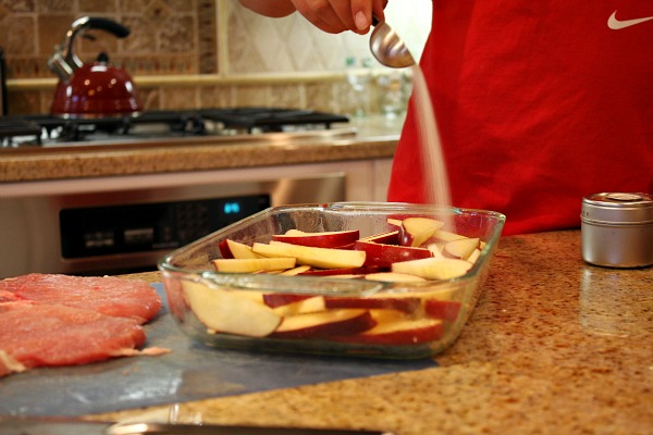 Pork Chops with Cinnamon Apples 4