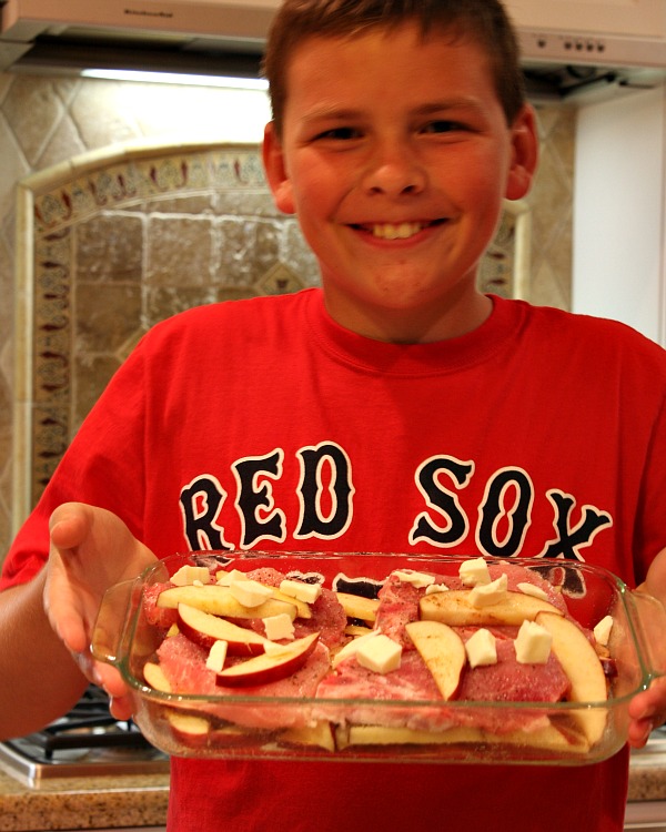 Pork Chops with Cinnamon Apples 5