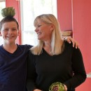 Brooks and Lori in the Kitchen