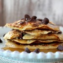 4 Ingredient Chocolate Chip Pancakes