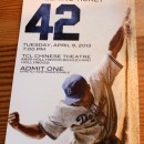 42 Premiere Ticket