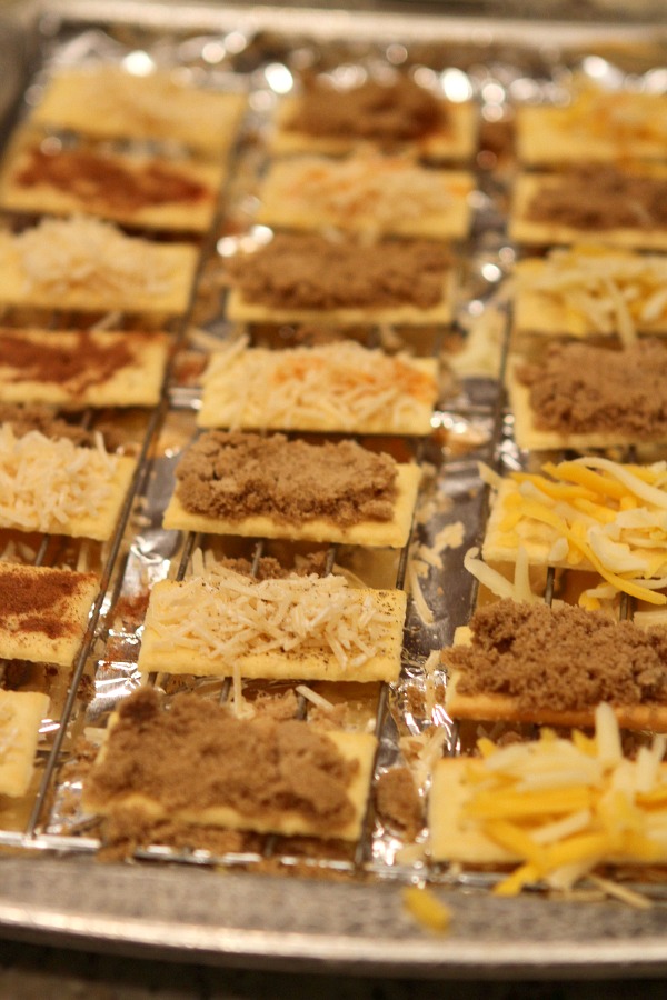 Bacon Crackers Prep