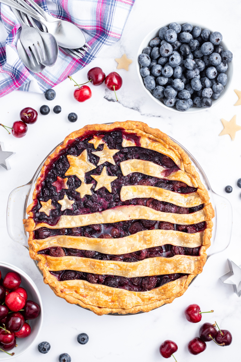 star spangled berry pie