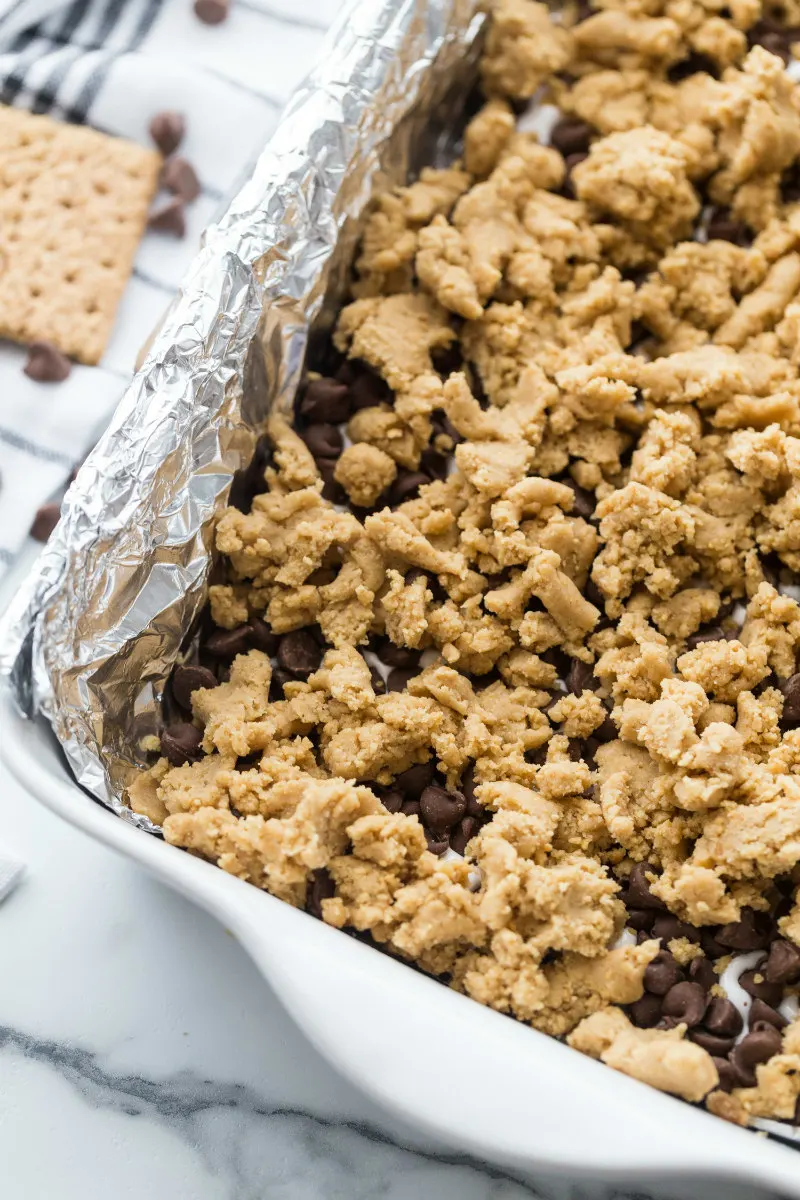 S'Mores Bars ready for the oven