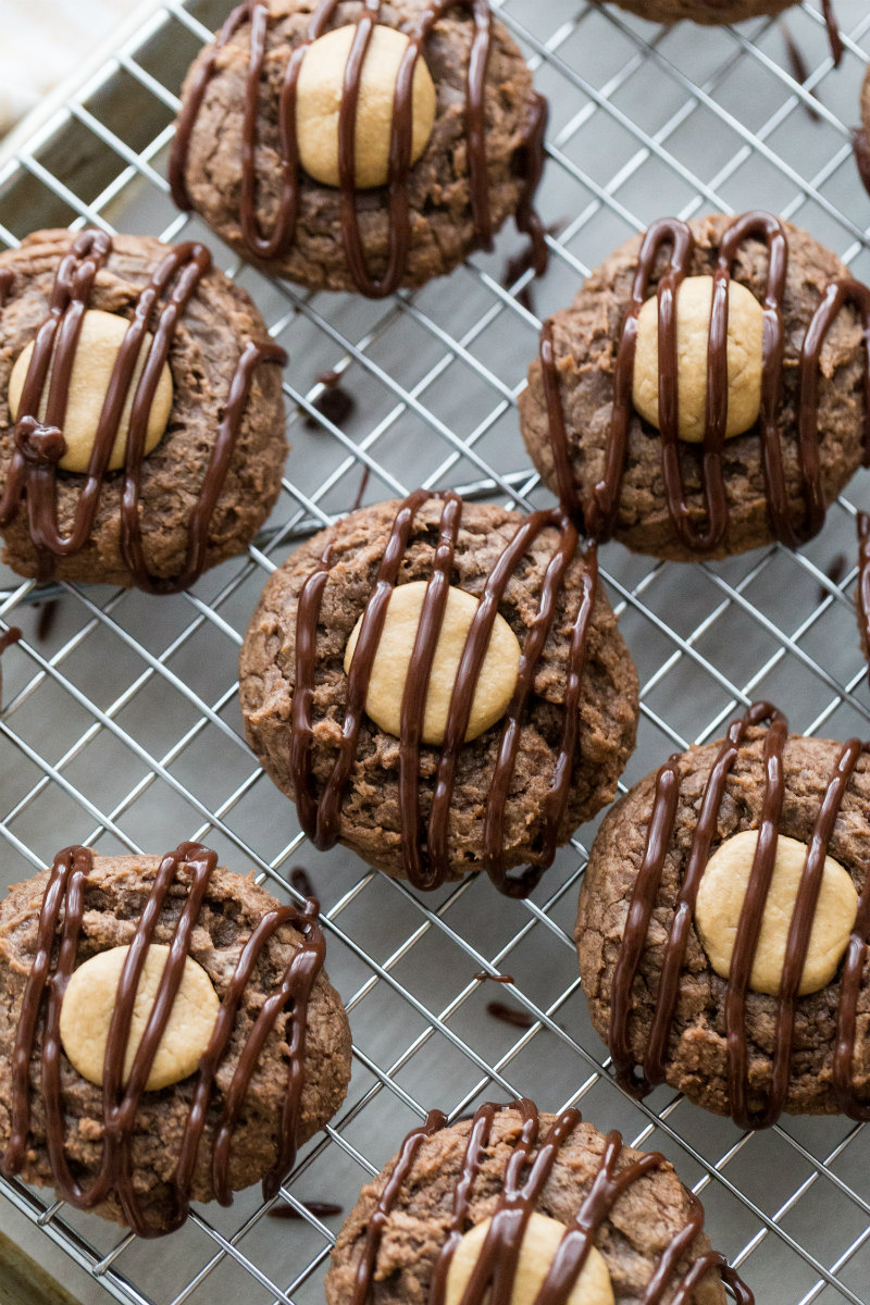 Peanut butter cookie on sale brownies