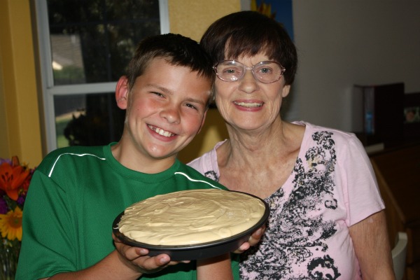 RecipeBoy with Grandma and Peanut Butter Pie