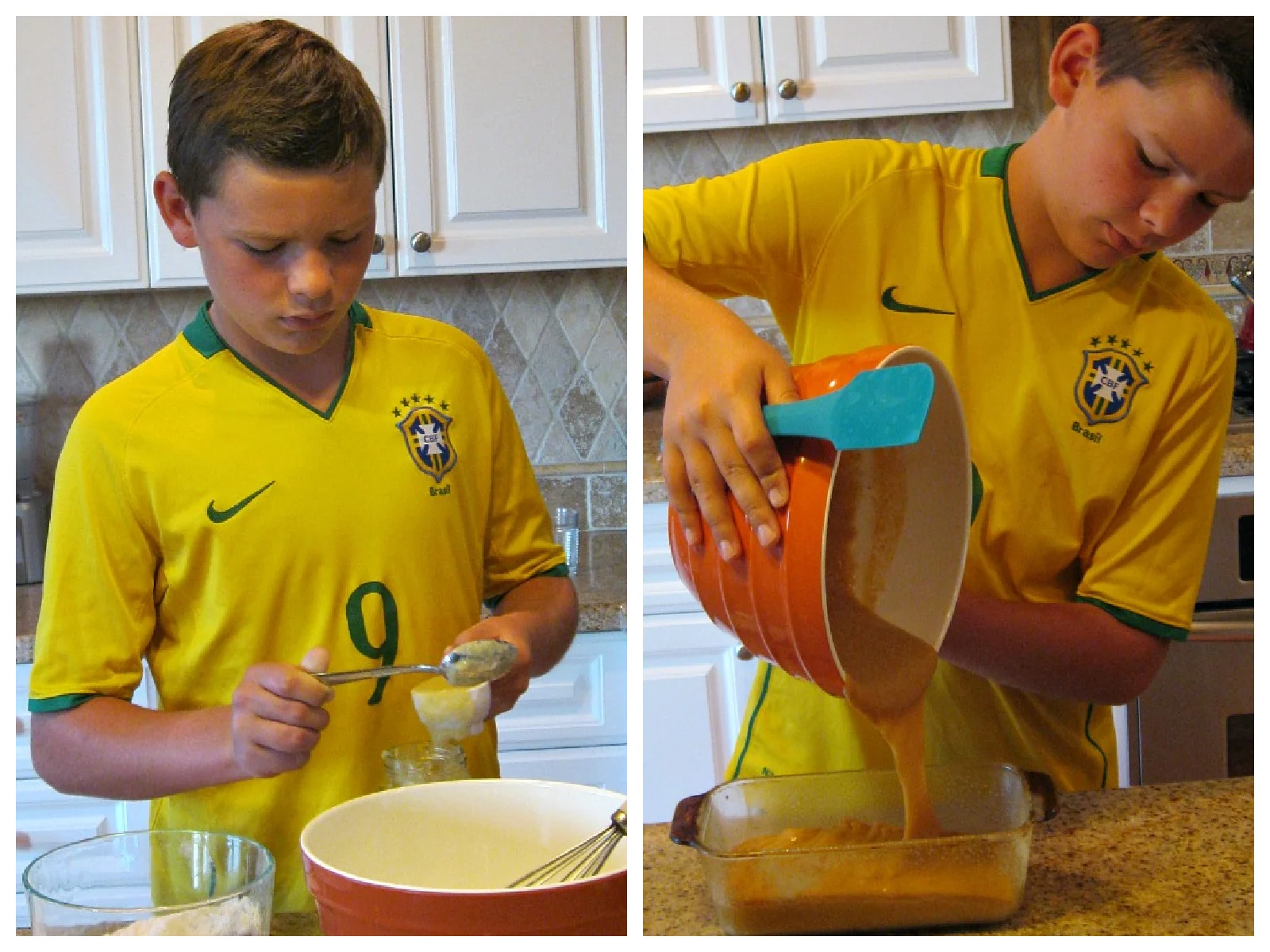 RecipeBoy making Pumpkin Bread