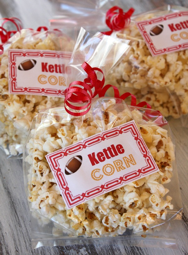 How to Make Kettle Corn : bags of Kettle Corn