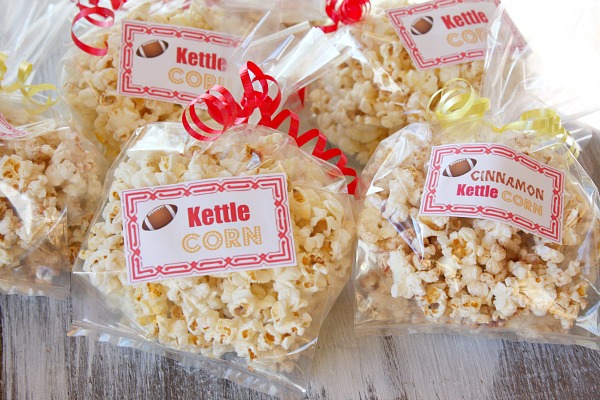 How to Make Kettle Corn : bag the Kettle Corn