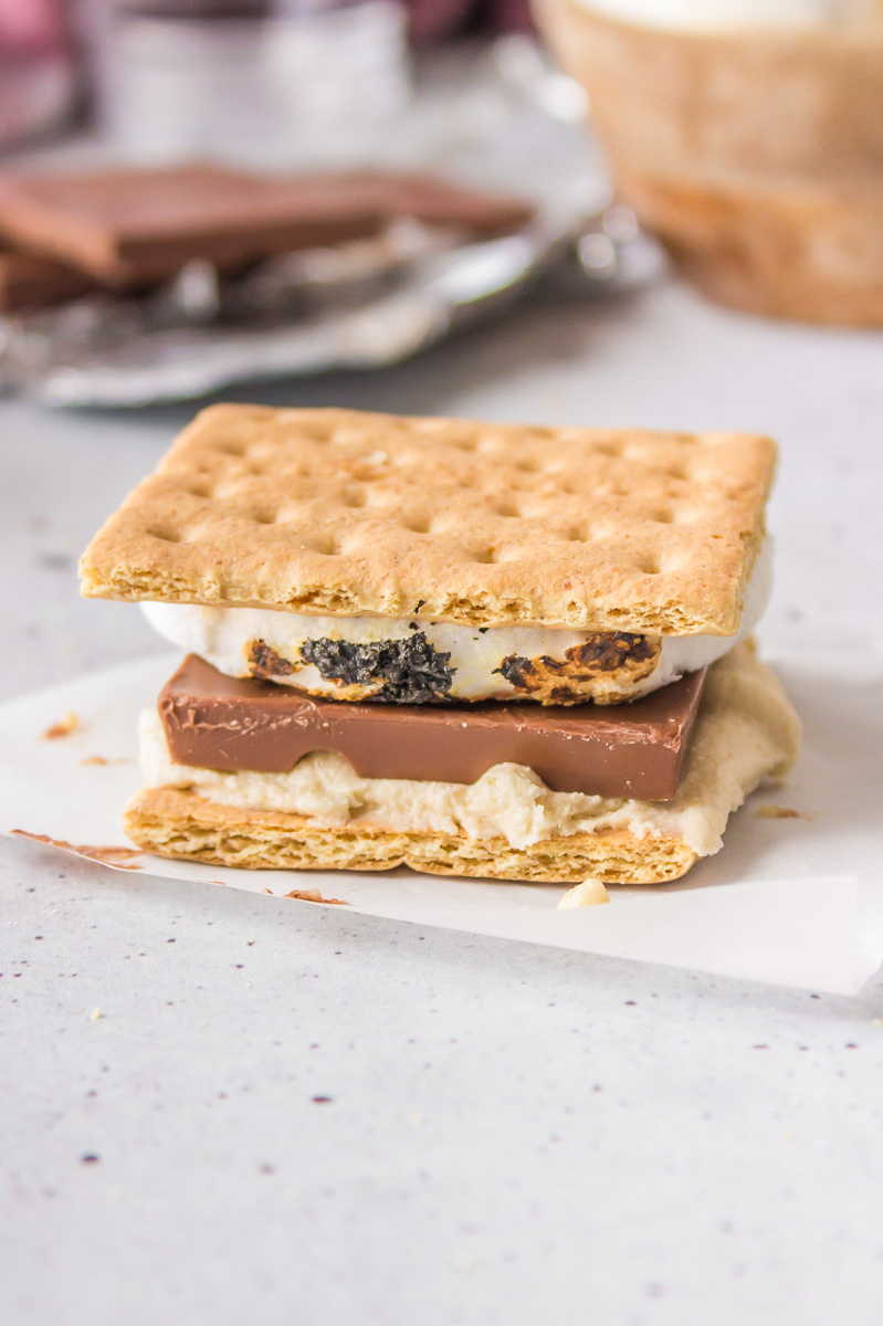 cookie dough s'more