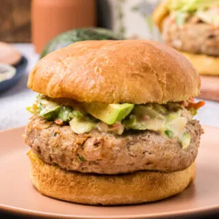 jerk turkey burger