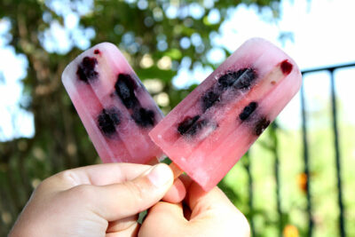 Blackberry Lemonade Popsicles