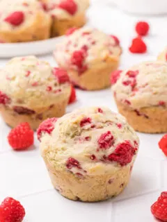 raspberry muffins