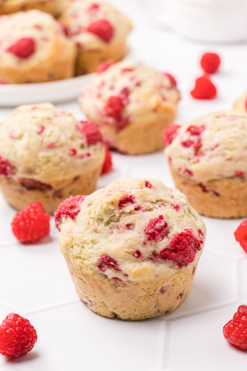 raspberry muffins