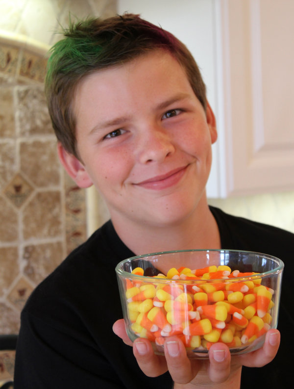 Candy Corn for Homemade Butterfingers