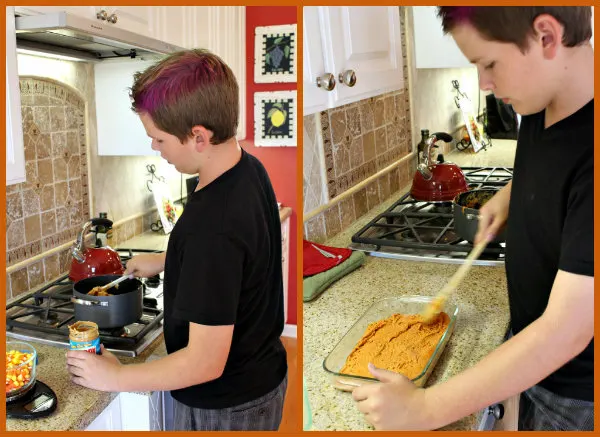 Making Homemade Butterfingers