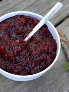 Homemade Cranberry Sauce