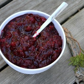 Homemade Cranberry Sauce