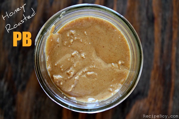 Homemade Honey Roasted Peanut Butter