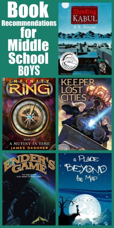 Book Recommendations for Middle School Boys