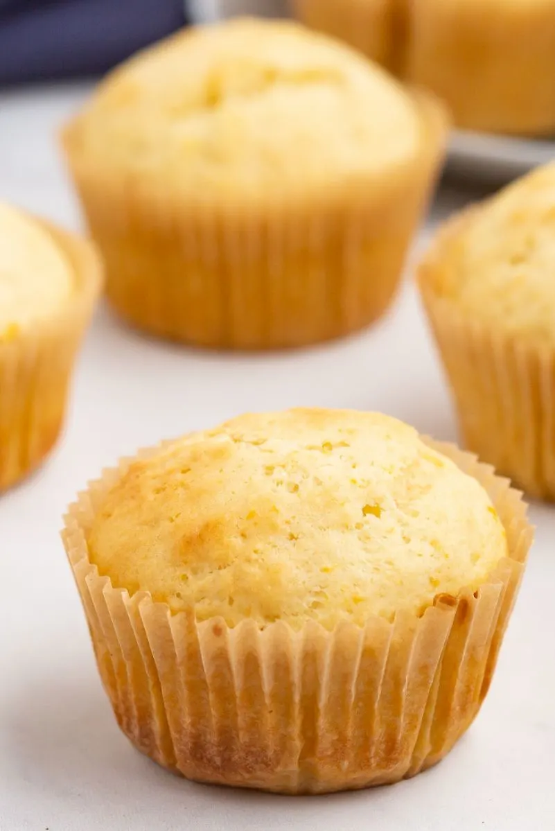 orange ricotta muffin