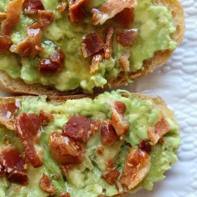 Avocado Bacon Toast