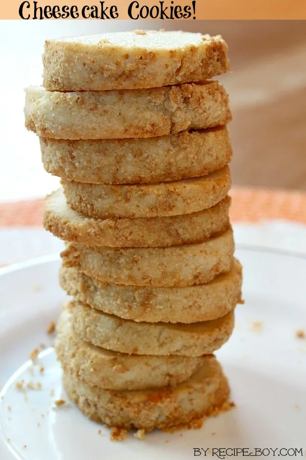 Cheesecake Cookies recipe from RecipeBoy.com