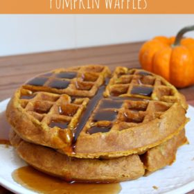 Pumpkin Waffles