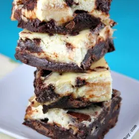 Cheesecake Swirl Brownies