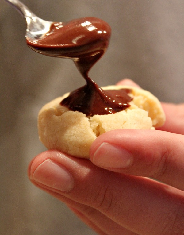 Chocolate Thumbprint Cookies Prep 3