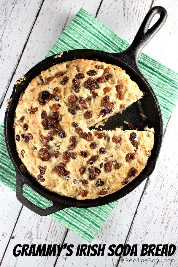 Grammy's Irish Soda Bread Recipe - RecipeBoy.com