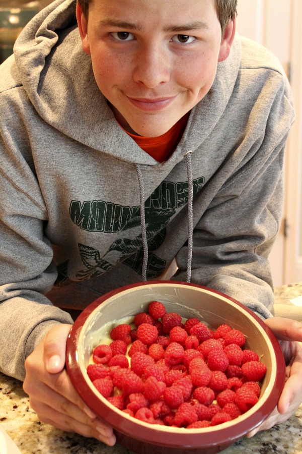 Raspberry Buckle Prep 3