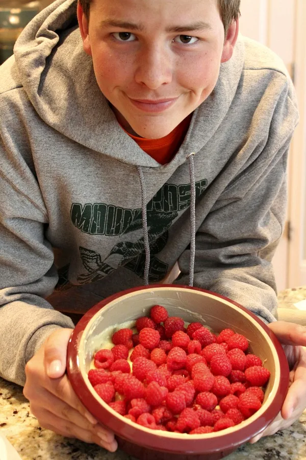 Raspberry Buckle Prep 3