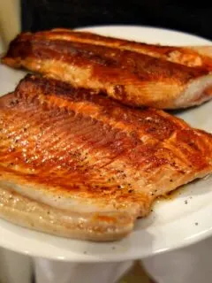 Skillet Sockeye Salmon