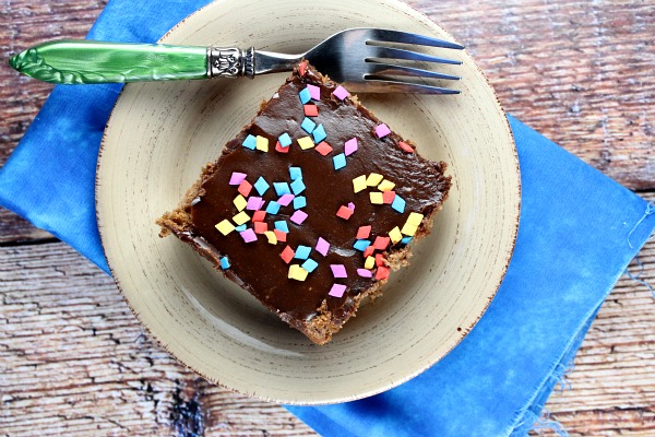 Glazed Milk Chocolate Cake