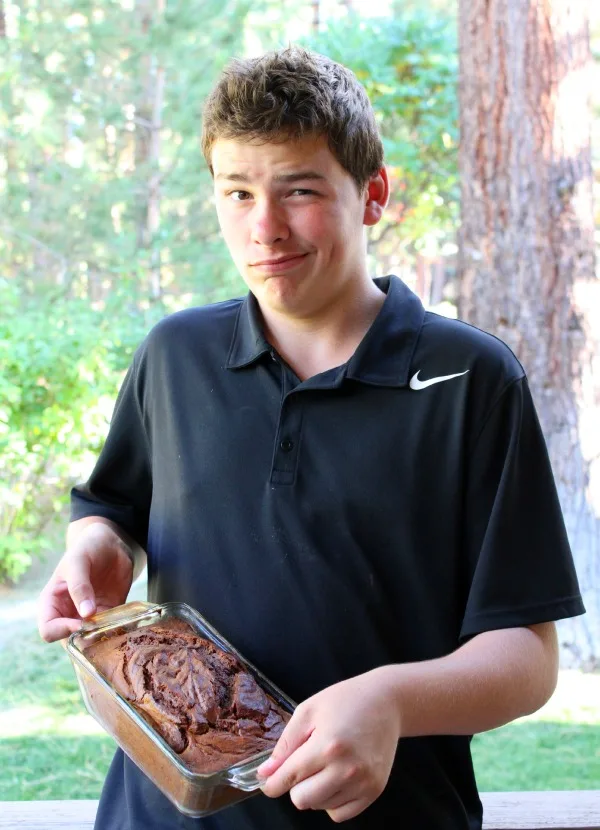 RecipeBoy with Nutella Cheesecake Pumpkin Bread Loaf