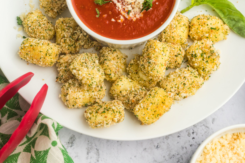 Baked Mozzarella Bites Appetizer Recipe Boy
