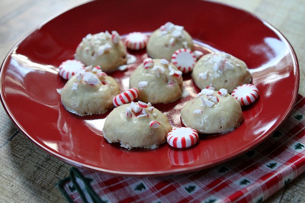 Peppermint Sandies Cookie Recipe