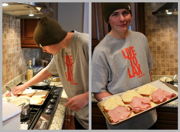 RecipeBoy Brooks making Croque Madame Sandwiches