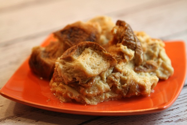 Skinny Slow Cooker French Toast Bread Pudding