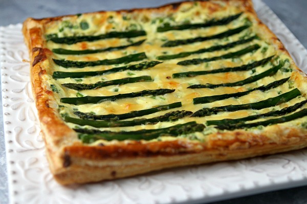 Asparagus and Gouda Tart