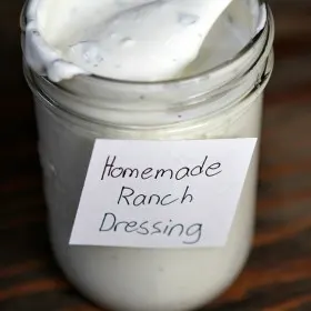 Homemade Ranch Dressing