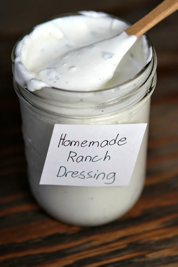 Homemade Ranch Dressing Recipe - RecipeBoy.com