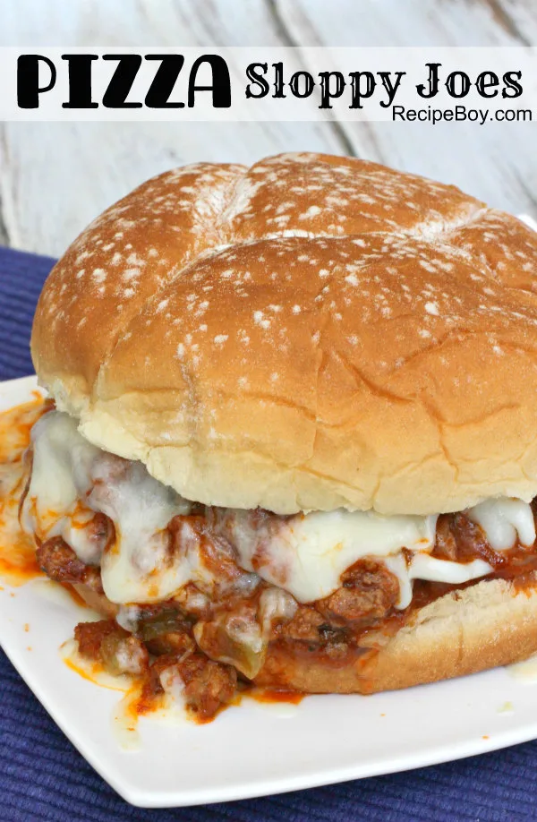 Pizza Sloppy Joes Recipe - RecipeBoy.com